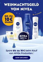 NIVEA Prospekt für Kornwestheim mit 2 Seiten NIVEA Prospekt für Kornwestheim: "Weihnachtsgeld von NIVEA", 2 Seiten, 30.11.2020 - 27.12.2020