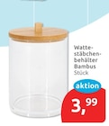 Wattestäbchenbehälter im aktuellen budni Prospekt