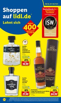 Likör im Lidl Prospekt "LIDL LOHNT SICH" mit 64 Seiten (Pforzheim)