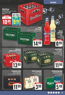 König Pilsener im EDEKA Prospekt "Aktuelle Angebote" mit 24 Seiten (Mülheim (Ruhr))