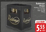 Pilsner Angebote von Radeberger bei EDEKA Troisdorf für 5,55 €