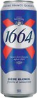 Bière Blonde - 1664 en promo chez Intermarché Hyper Versailles à 2,40 €