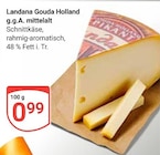 Gouda Holland g.g.A. mittelalt Angebote von Landana bei GLOBUS Bochum für 0,99 €