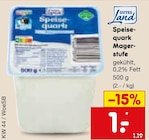 Speisequark Magerstufe Angebote von Gutes Land bei Netto Marken-Discount Pforzheim für 1,00 €
