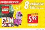 FUN PACKS von LEGO für 5,99 € bei E center im Angebot FUN PACKS von LEGO im aktuellen E center Prospekt