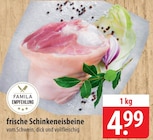 famila Nordost Falkensee - frische Schinkeneisbeine Angebot im Prospekt frische Schinkeneisbeine bei famila Nordost im Falkensee Prospekt für 4,99 €