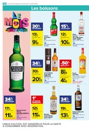 Whisky Angebote im Prospekt "Le mois fête des économies" von Carrefour Market auf Seite 42