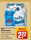 Mineralwasser Angebote von Hella bei REWE Bad Oldesloe für 2,22 €