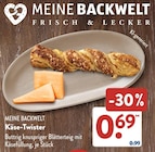 Käse-Twister im Angebot bei ALDI SÜD in Aalen Käse-Twister Angebote von MEINE BACKWELT bei ALDI SÜD Aalen für 0,69 €