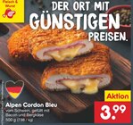 Alpen Cordon Bleu von  im aktuellen Netto Marken-Discount Prospekt für 3,99 €
