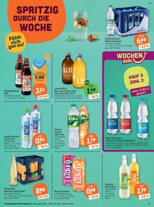 Wasser im aktuellen tegut Prospekt (Stuttgart) Wasser im tegut Prospekt "tegut… gute Lebensmittel" mit 23 Seiten (Stuttgart)