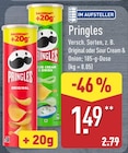 Original im Angebot bei ALDI Nord in Ibbenbüren Original Angebote von Pringles bei ALDI Nord Ibbenbüren für 1,49 €