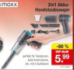2in1 Akku-Handstaubsauger Angebote bei Zimmermann Wunstorf für 5,99 €