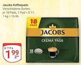 Kaffeepads im Angebot bei GLOBUS in Erftstadt Kaffeepads Angebote von Jacobs bei GLOBUS Erftstadt für 1,99 €