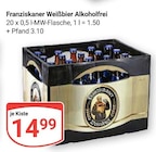 Weißbier Alkoholfrei Angebote von Franziskaner bei GLOBUS Saarlouis für 14,99 €