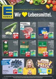 Aktueller EDEKA Prospekt (Delitzsch) EDEKA Prospekt "Wir lieben Lebensmittel!" mit Seiten (Delitzsch)