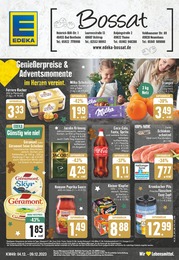 EDEKA Prospekt für Bad Bentheim mit 24 Seiten EDEKA Prospekt für Bad Bentheim: "Aktuelle Angebote", 24 Seiten, 04.12.2023 - 09.12.2023