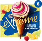 60% DE REMISE IMMÉDIATE SUR LA GAMME DES GLACES - EXTREME en promo chez Auchan Hypermarché Boulogne-Billancourt