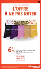 Chaussettes Angebote im Prospekt "Intermarché" von Intermarché Contact Chaussettes Angebote im Prospekt "Intermarché" von Intermarché Contact auf Seite 15