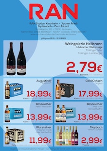 Bier im RAN Prospekt "RAN" mit 2 Seiten (Nürtingen)