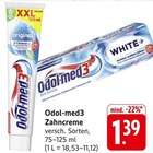 EDEKA Heppenheim - Odol-med3 Original Zahncreme Angebot im Prospekt Odol-med3 Original Zahncreme bei EDEKA im Heppenheim Prospekt für 1,39 €