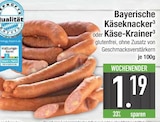 Bayerische Käseknacker von  im aktuellen EDEKA Prospekt für 1,19 €