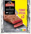 Viande bovine : 3 faux-filets à griller - Charal à 10,99 € dans le catalogue Intermarché Hyper