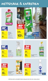 Promos WC dans le catalogue "Carrefour market" de Carrefour Market WC en promo dans le catalogue Carrefour Market à la page 44