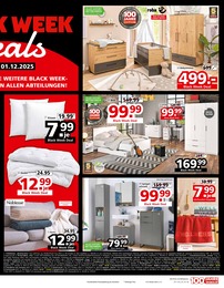 Badschrank im Segmüller Prospekt "BLACK WEEK DEALS" auf Seite 5