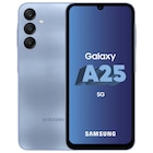 Smartphone Samsung Galaxy A25 5G en promo chez Auchan Hypermarché Vaulx-en-Velin à 250,99 €