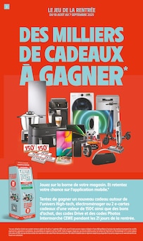 Prospectus Intermarché en cours, "LA FIN DES VACANCES C'EST NUL ALORS ON VOUS LA REMBOURSE", page 2 sur 48