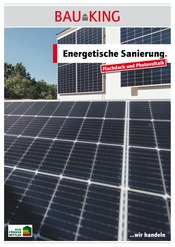 Aktueller Bauking Baumarkt Prospekt in Kamen und Umgebung, "Trend-Tipps FÜR DIE ENERGETISCHE SANIERUNG" mit 8 Seiten, 04.10.2024 - 13.10.2024