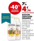 Routine capillaire - Dessange en promo chez Super U Routine capillaire - Dessange dans le catalogue Super U
