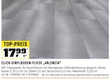 Aktuelles CLICK-VINYLBODEN-FLIESE "VALENCIA" Angebot bei OBI in Jena ab 17,99 €