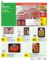 Prix et réduction Brochettes De Poulet dans le prospectus Carrefour en cours Offre Brochettes De Poulet dans le catalogue Carrefour du moment à la page 22