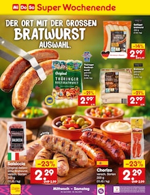 Bratwurst im Netto Marken-Discount Prospekt "Aktuelle Angebote" mit 70 Seiten (Nürnberg)