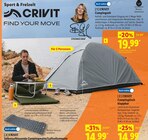 Campingzelt im Angebot bei Lidl in Schweinfurt Campingzelt Angebote von Crivit bei Lidl Schweinfurt für 14,99 €
