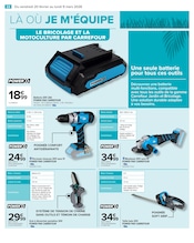 Perceuse-Visseuse Angebote im Prospekt "JARDIN LÀ OÙ LA VIE SE CULTIVE" von Carrefour Perceuse-Visseuse Angebote im Prospekt "JARDIN LÀ OÙ LA VIE SE CULTIVE" von Carrefour auf Seite 24