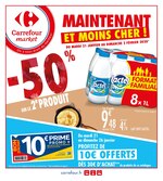 Catalogue Carrefour Market "Maintenant et moins cher !", 52 pages, à Échirolles, 21/01/2020 - 02/02/2020 Prospectus Carrefour Market "Maintenant et moins cher !", 52 pages, à Échirolles, 21/01/2020 - 02/02/2020
