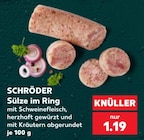 Aktuelle Bier Angebote bei Kaufland in Löhne Aktuelles Sülze im Ring Angebot bei Kaufland in Löhne ab 1,19 €