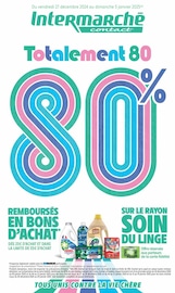 Catalogue Supermarchés Intermarché en cours à Connaux et alentours, "Totalement 80 80%", 16 pages, 27/12/2024 - 05/01/2025