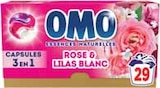 Lessive capsules x29 rosir de plaisir(b) - OMO en promo chez Intermarché Garges-lès-Gonesse à 6,50 €