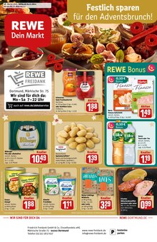 Aktueller REWE Prospekt "Dein Markt" Seite 1 von 36 Seiten für Dortmund
