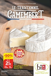 Prospectus Bi1, "LE TRADITIONNEL CAMEMBERT",  pages, 05/02/2025 - 10/02/2025