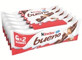 Barre chocolatée Bueno - Kinder - Supermarchés Match à Villeneuve-d'Ascq Barre chocolatée Bueno - Kinder en promo chez Supermarchés Match Villeneuve-d'Ascq à 6,70 €