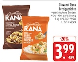 Fertiggerichte im Angebot bei E center in Plauen Fertiggerichte Angebote von Giovanni Rana bei E center Plauen für 3,99 €