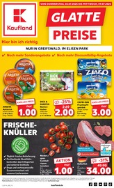 Rindfleisch im Kaufland Prospekt in Greifswald Aktueller Kaufland Prospekt mit Rindfleisch, "EXTRA-ANGEBOTE", Seite 1