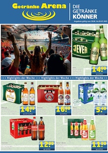 Jever im Getränke Arena Prospekt "DIE GETRÄNKEKÖNNER" mit 4 Seiten (Bochum)