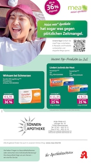 Aktueller mea - meine apotheke Prospekt "Unsere Juli-Angebote" Aktueller mea - meine apotheke Prospekt