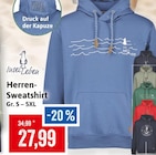Herren-Sweatshirt Angebote von Insel Leben bei Kaufhaus Stolz Stralsund für 27,99 €